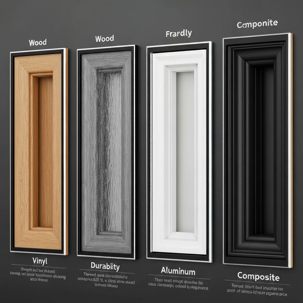 Choosing the Right Window Frame Material for Your Home